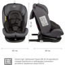 Удерживающее устройство для детей SIGER Престиж ISOFIX, гр.0+/ I/II/III, маренго KRES3525